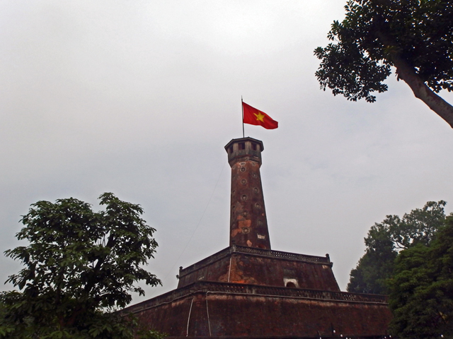 国旗掲揚塔（フラッグタワー）1840年代日本が電報局として使用していたことも