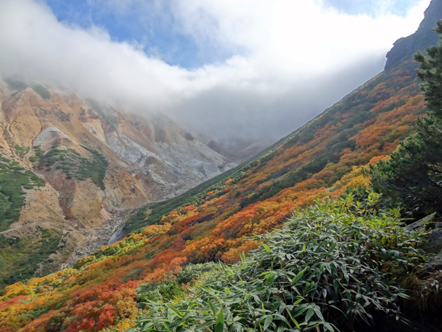 富良野岳ー上ホロカメットク山へ縦走
